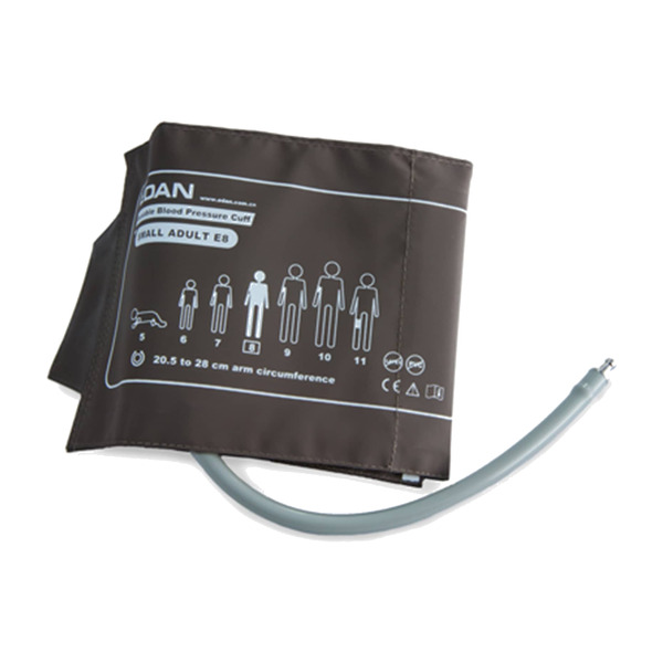 Edan E8 Reusable NIBP Cuff, Small Adult, 20.5–28 cm