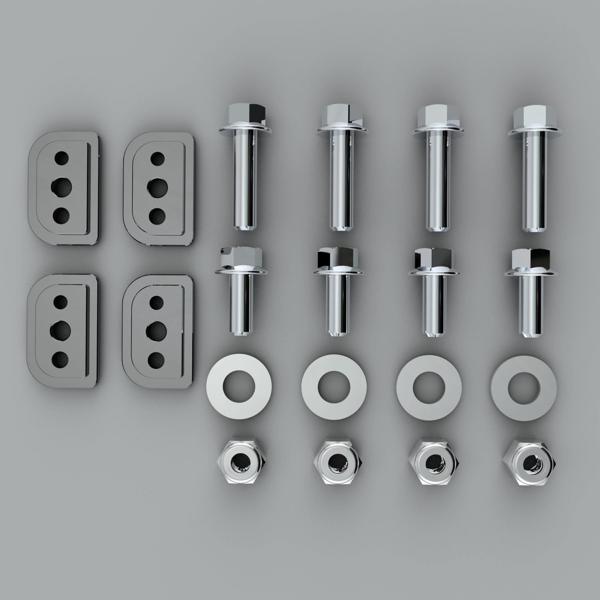 MOLLE Nuts | Threaded MOLLE/PALS Fasteners