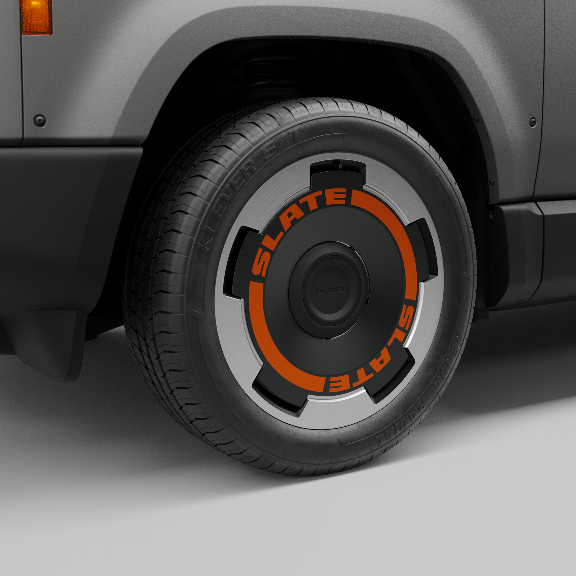 Slate Logo Aero Cover Decal
