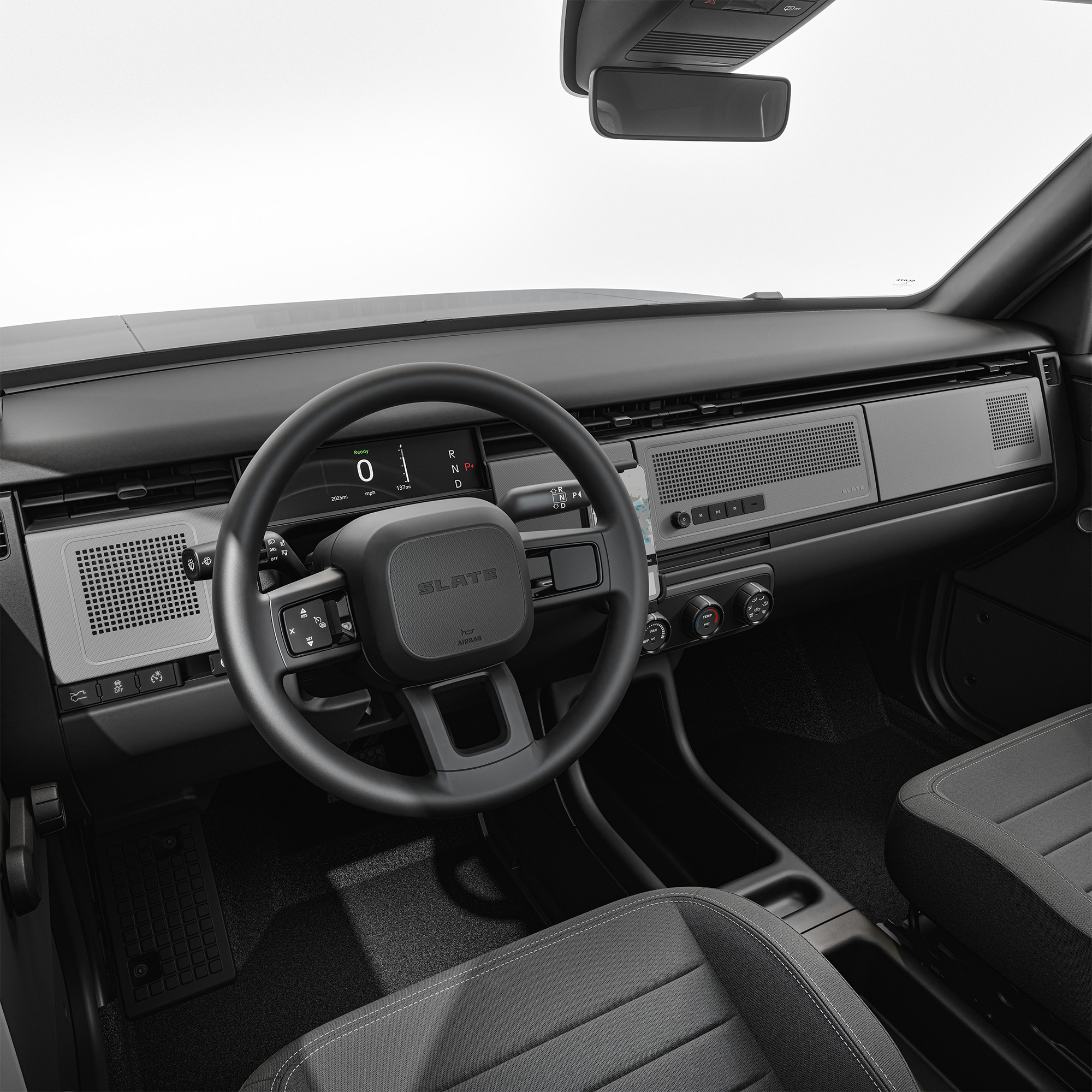 Front Left + Right Integrated Speakers