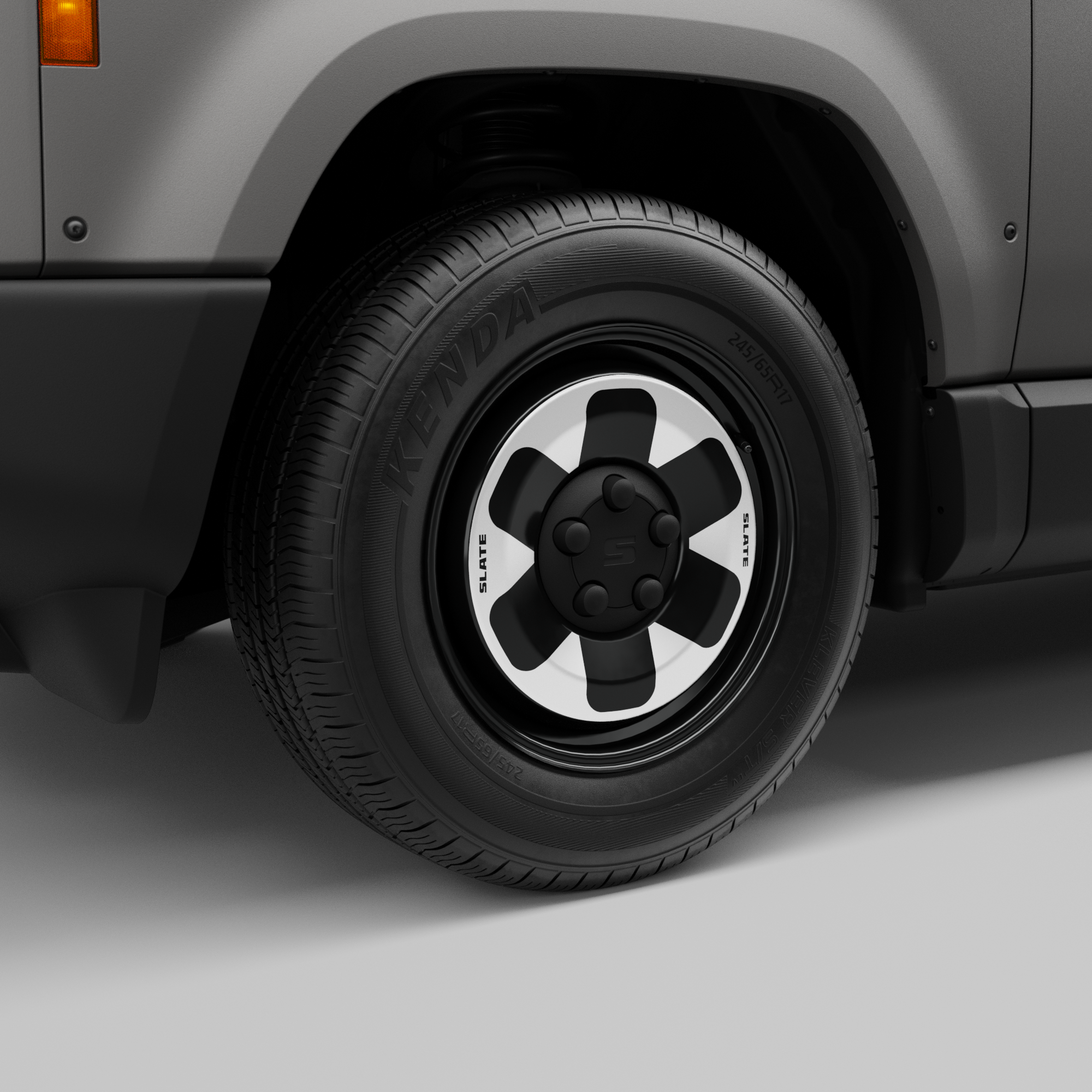 Snow Dog 17" Wheel Decal