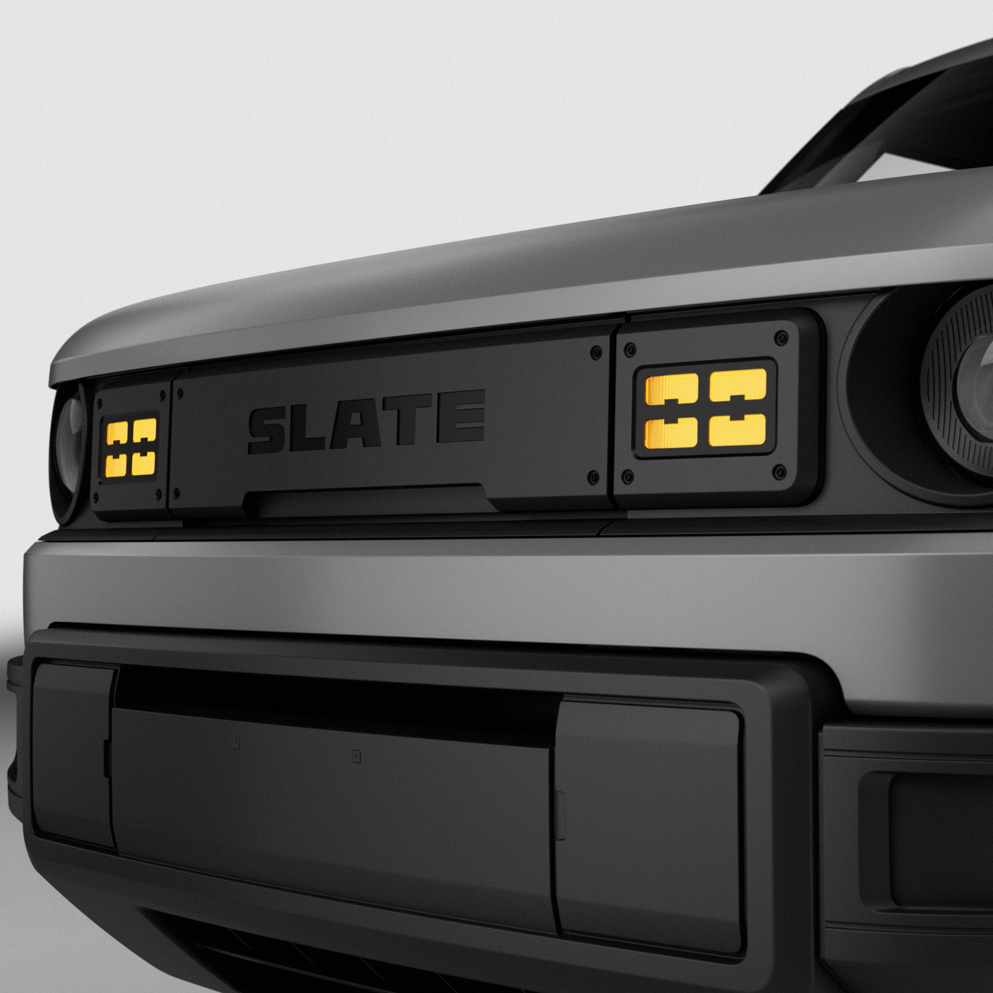 Chunky Front Lamp Plates