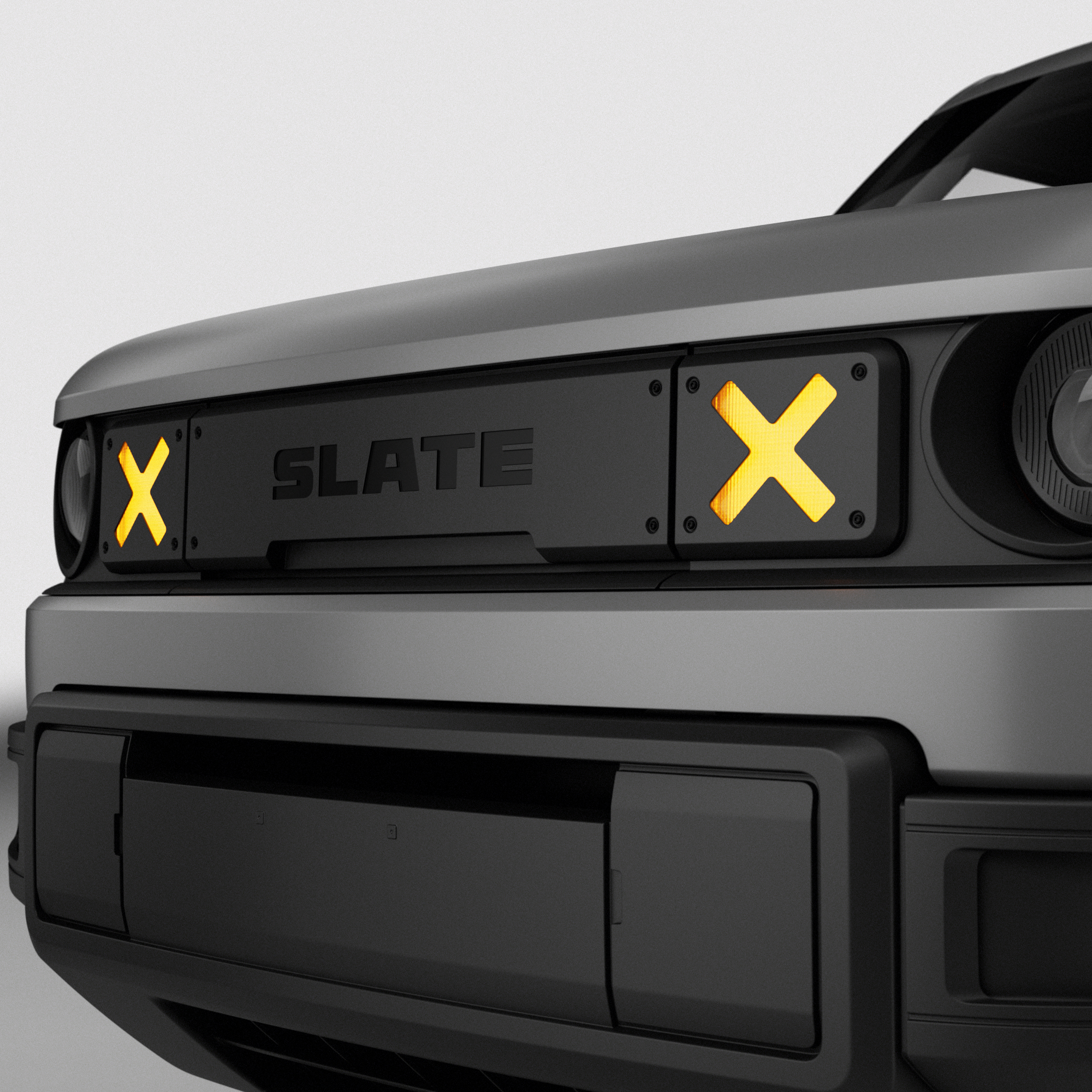 X Front Lamp Plates