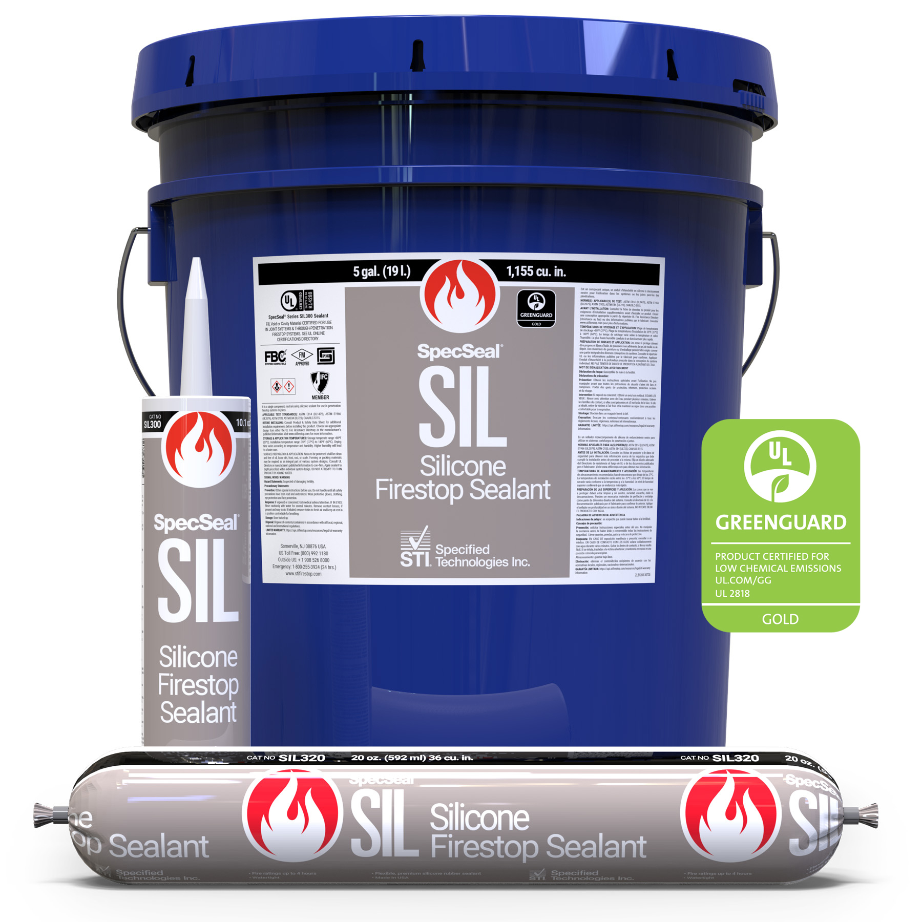 SpecSeal SIL Silicone Firestop Sealant