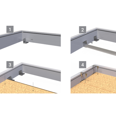 SpecSeal Quick Clip Factory Installation System (L-Bracket)