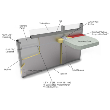 SpecSeal Quick Clip Factory Installation System (L-Bracket)