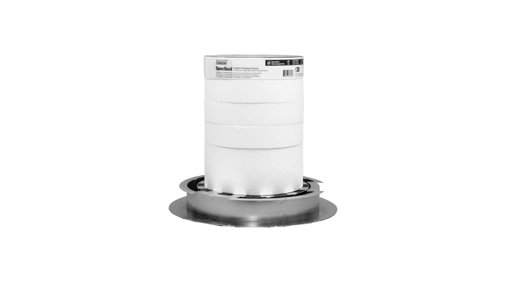 8-inch Cast-In Device x 14-inch Height, Metallic