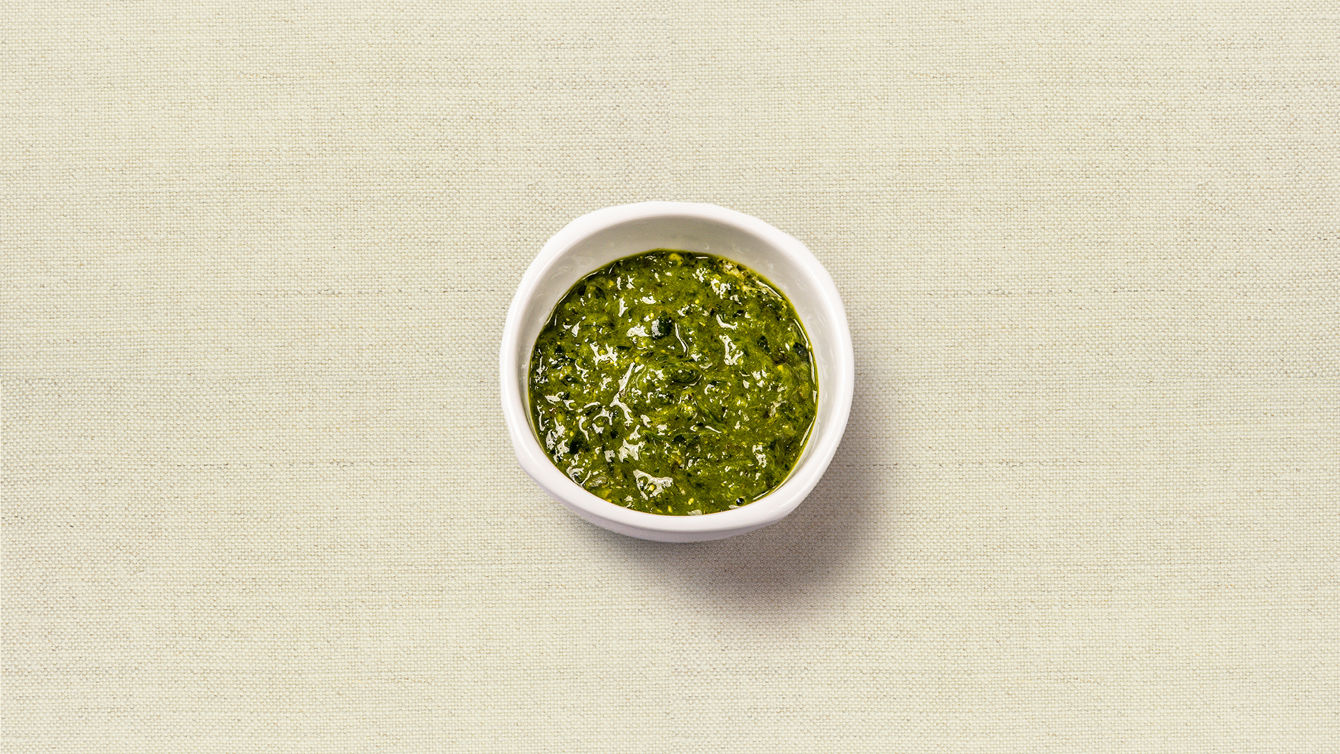 Garden Green Chimichurri (gf) - Blended with fresh herbs, garlic and oil. (gluten free, vegan, serves 2)