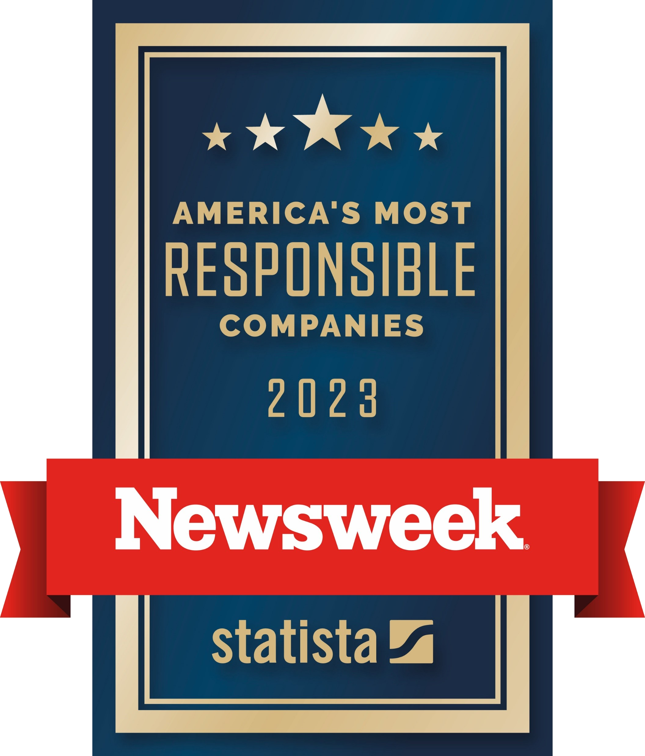 Newsweek's 2023 America's Most Responsible Companies awarded to United Therapeutics logo