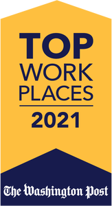 Washington Post's Top Places to Work 2021 awarded to United Therapeutics logo
