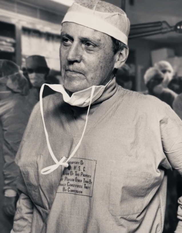 Photo of Dr. Thomas E. Starzl, the father of modern organ transplantation