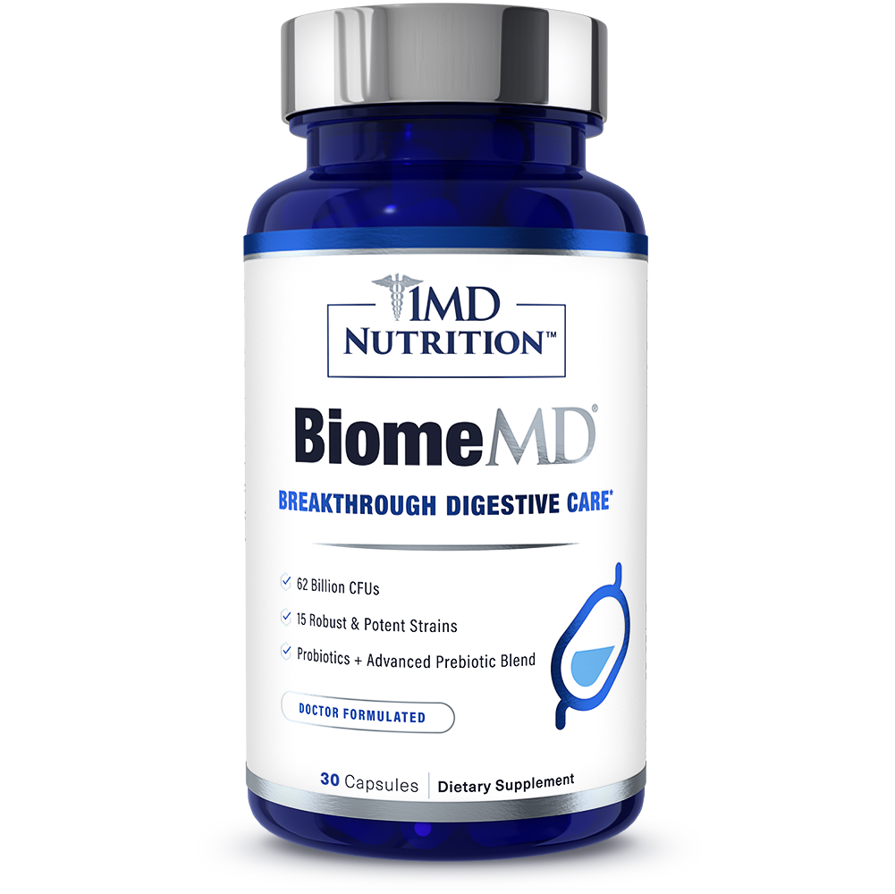 BiomeMD® - Probiotic + Prebiotic Formula | 1MD Nutrition™