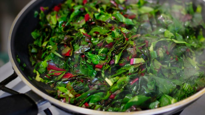 sauteed swiss chard