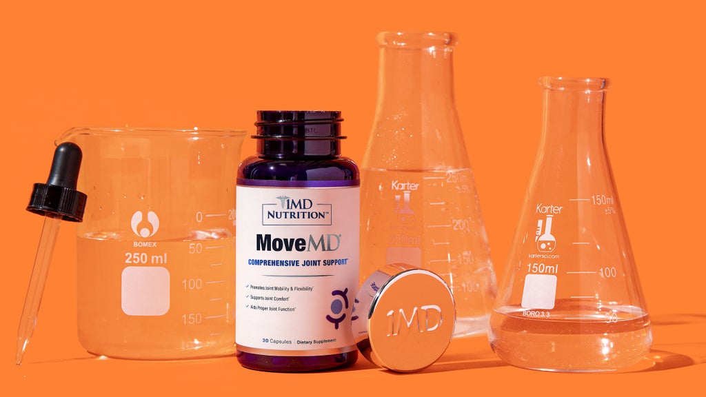 1MD Nutrition's MoveMD in a lab setting