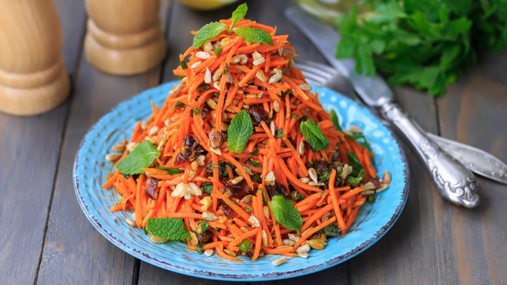 Morrocan carrot salad