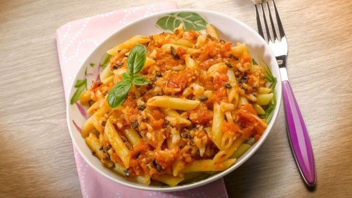 cauliflower bolognese pasta