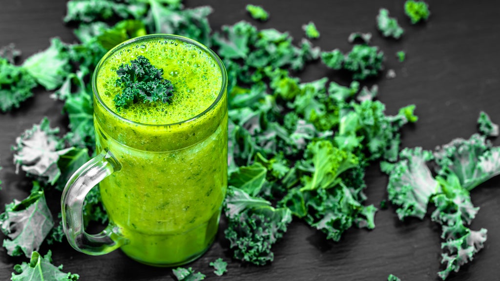 green kale juice