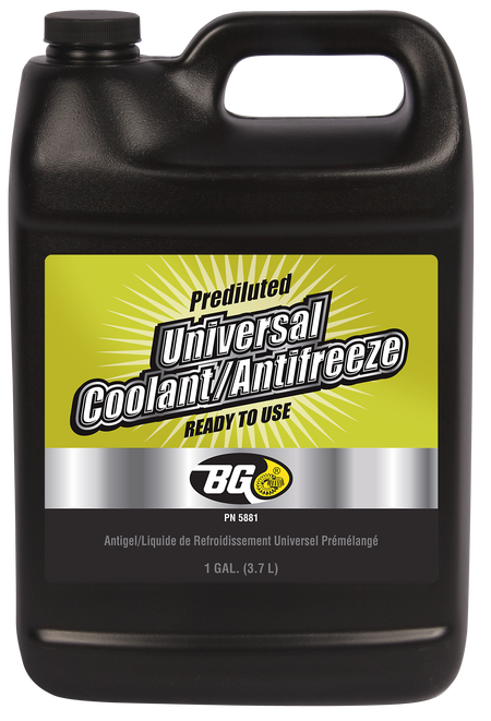 BG Prediluted Universal Coolant/Antifreeze BG Prediluted Universal Coolant/Antifreeze