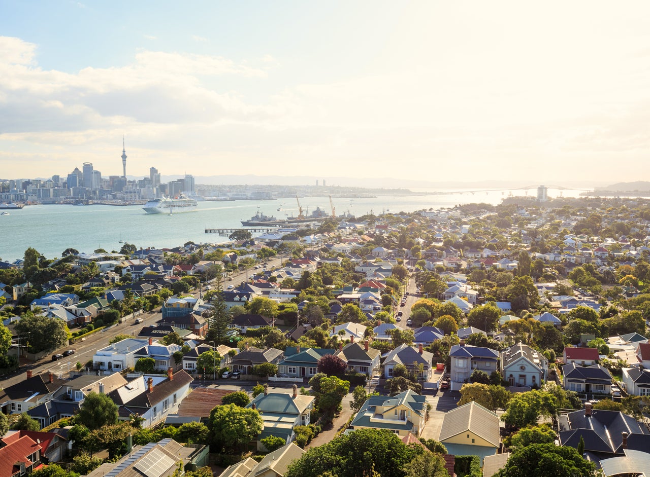harbour side residential suburb