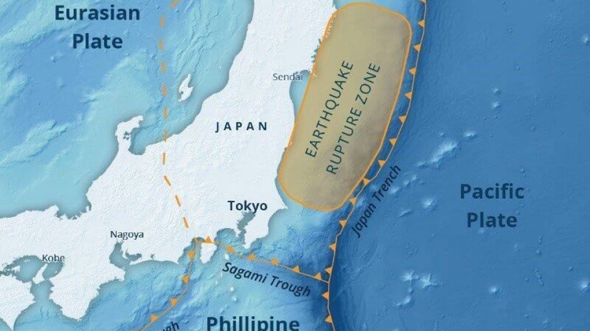 Tohoku Earthquake Map