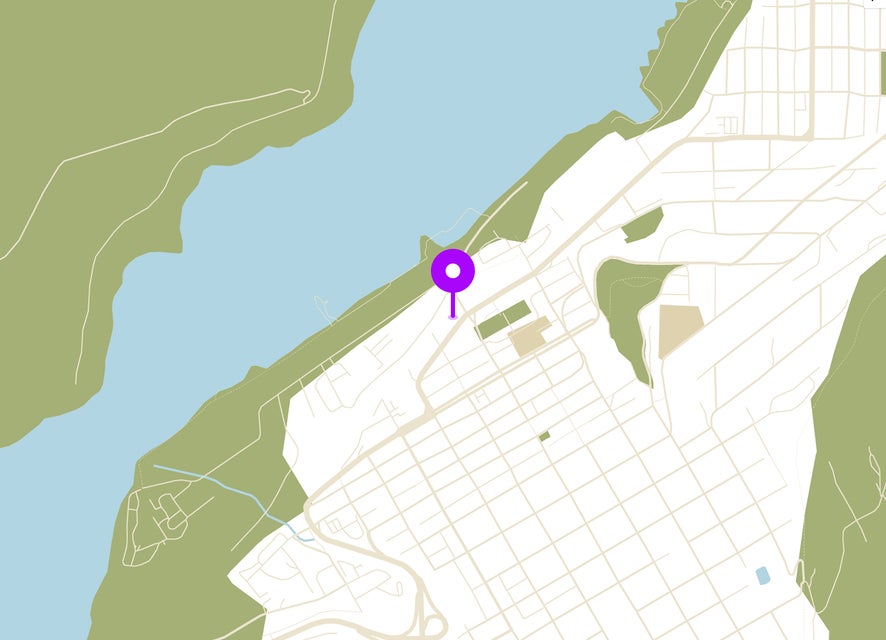 Office location map for Cotality in Nelson, British Columbia