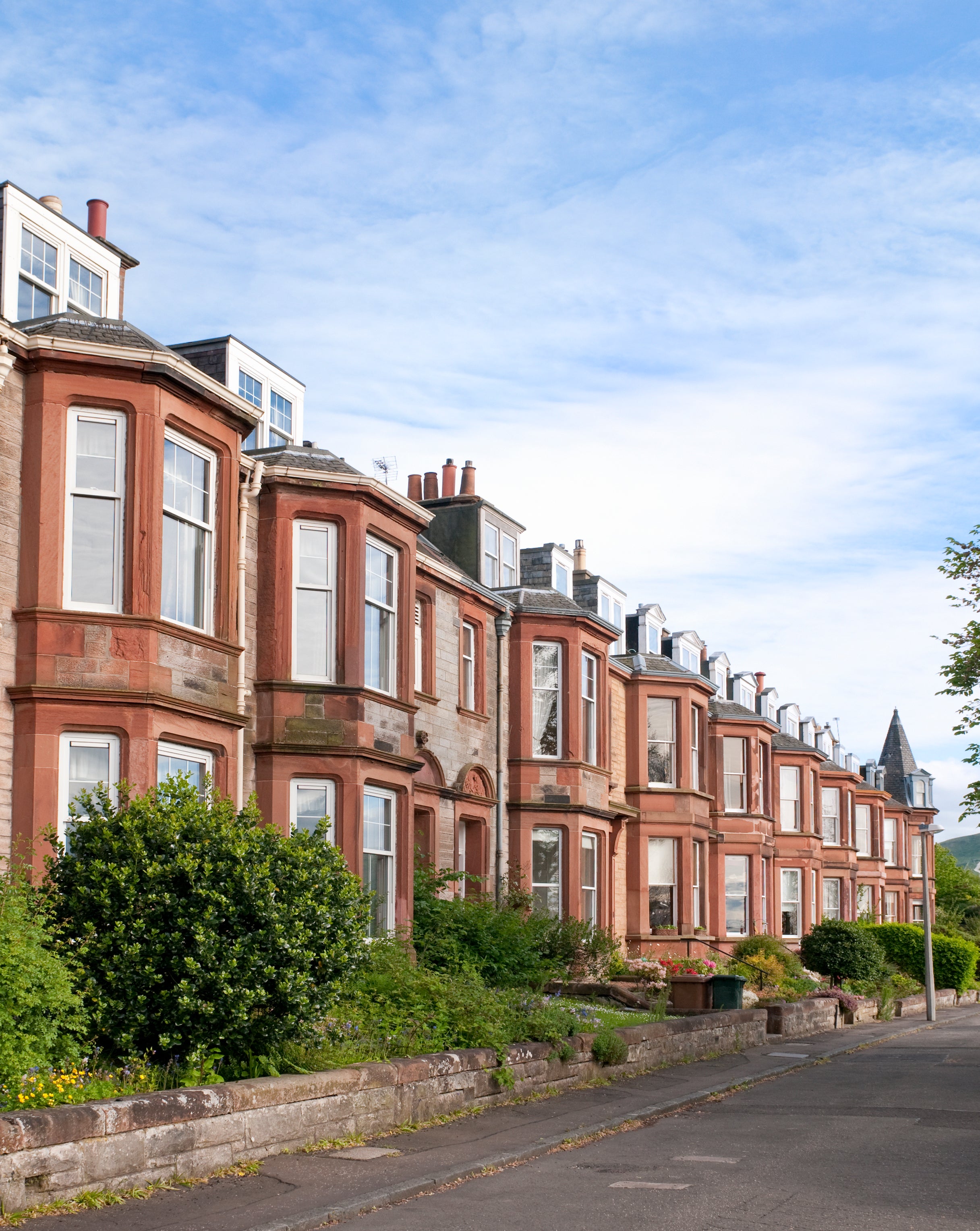 Image of homes in Edinburgh