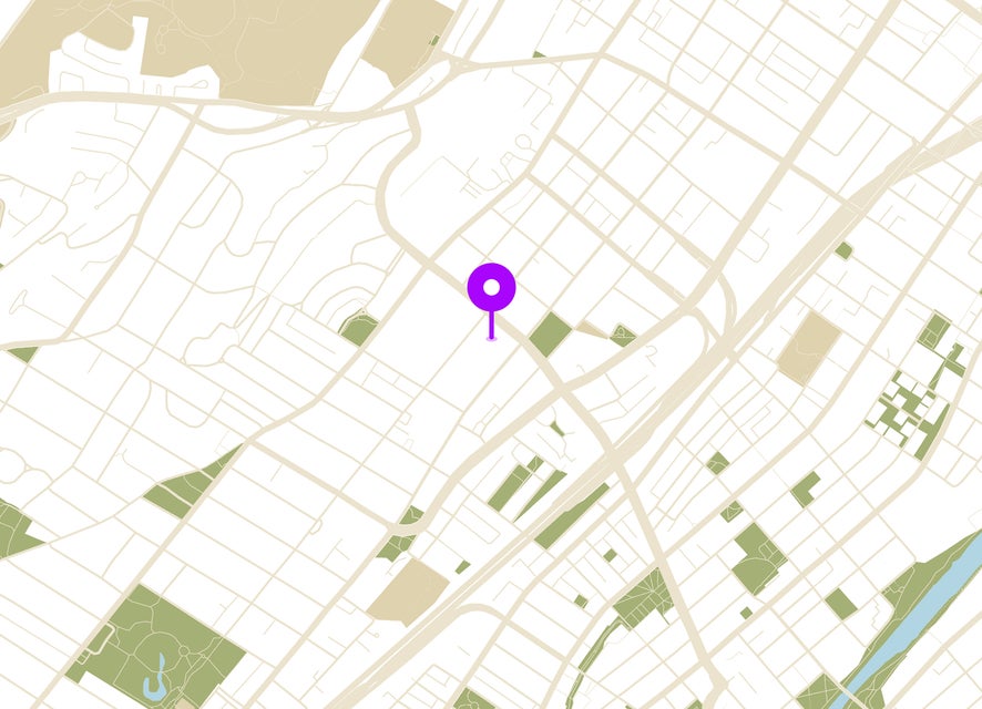 Office location map for Cotality in Montreal, Quebec