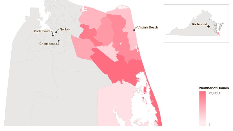 Virginia beach storm surge risk