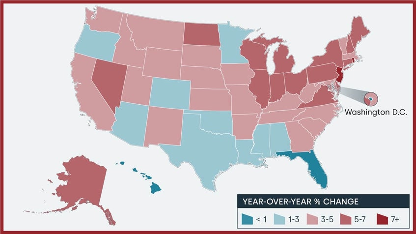HPI National and State Maps