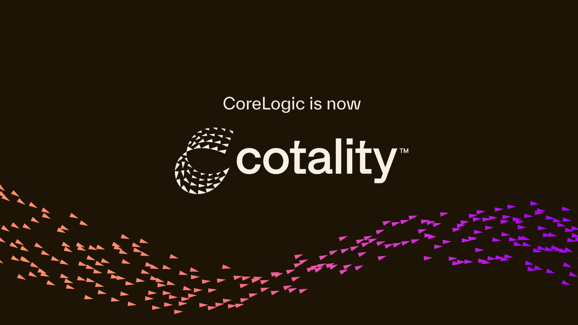 Cotality brand transformation with logo