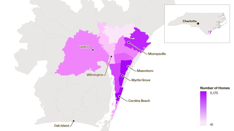 Wilmington NC storm surge risk