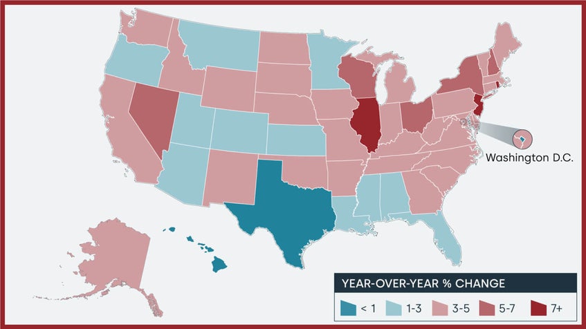 HPI National and State Maps