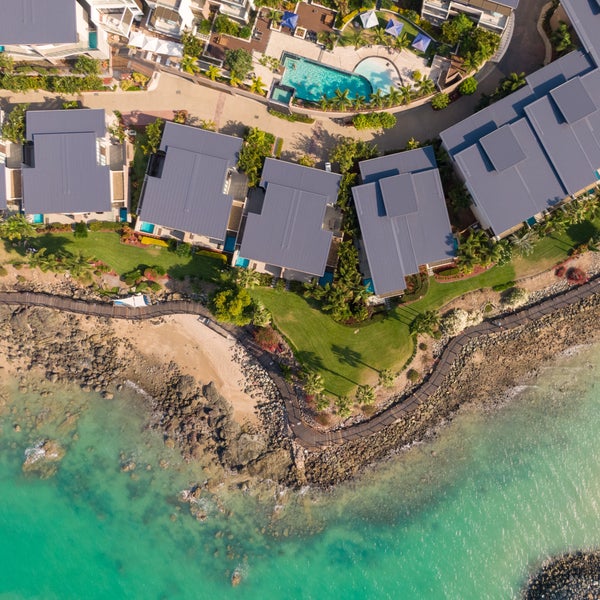 Birds eye view of properties