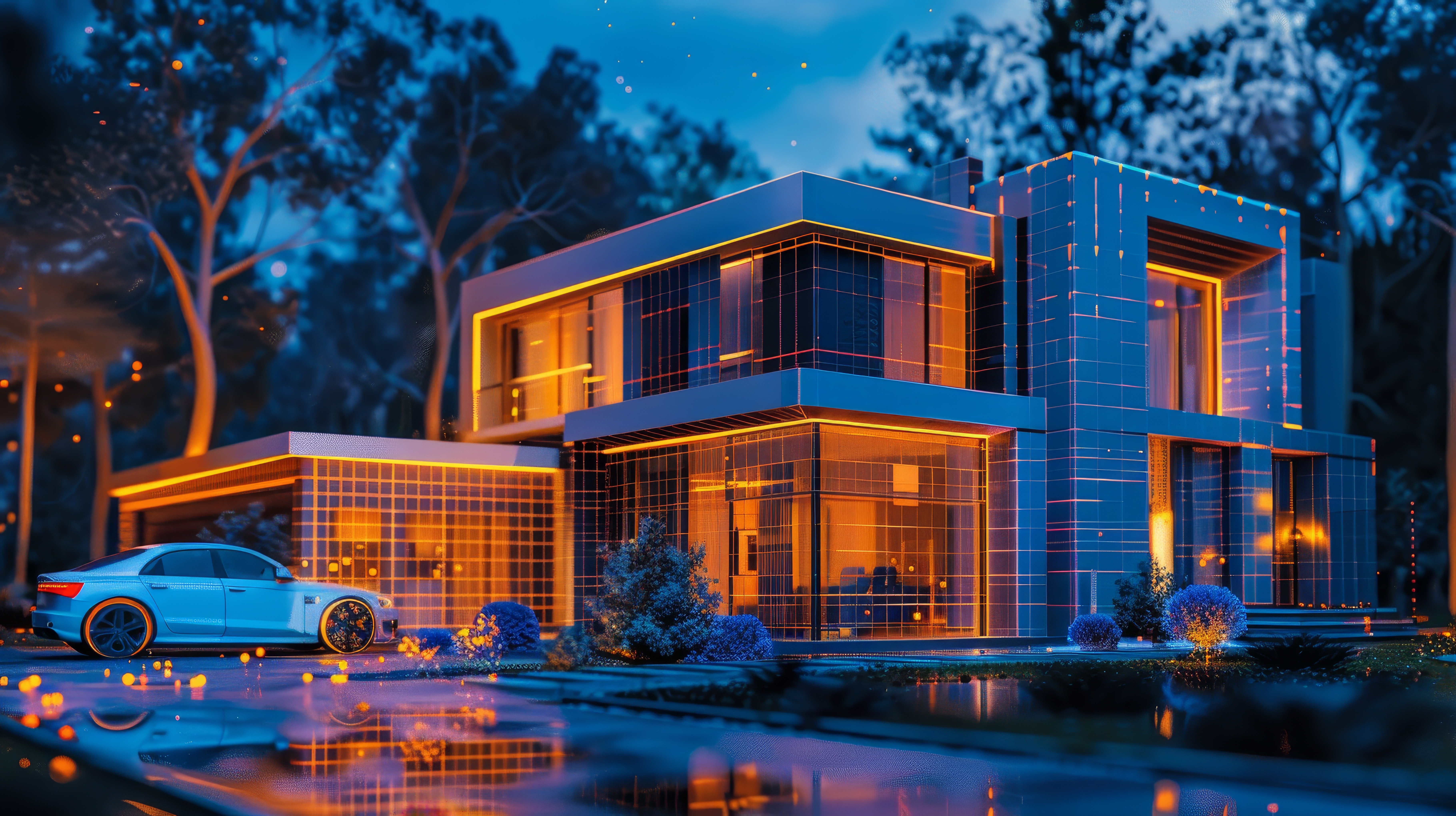  An AI-powered smart home system utilizing machine learning.