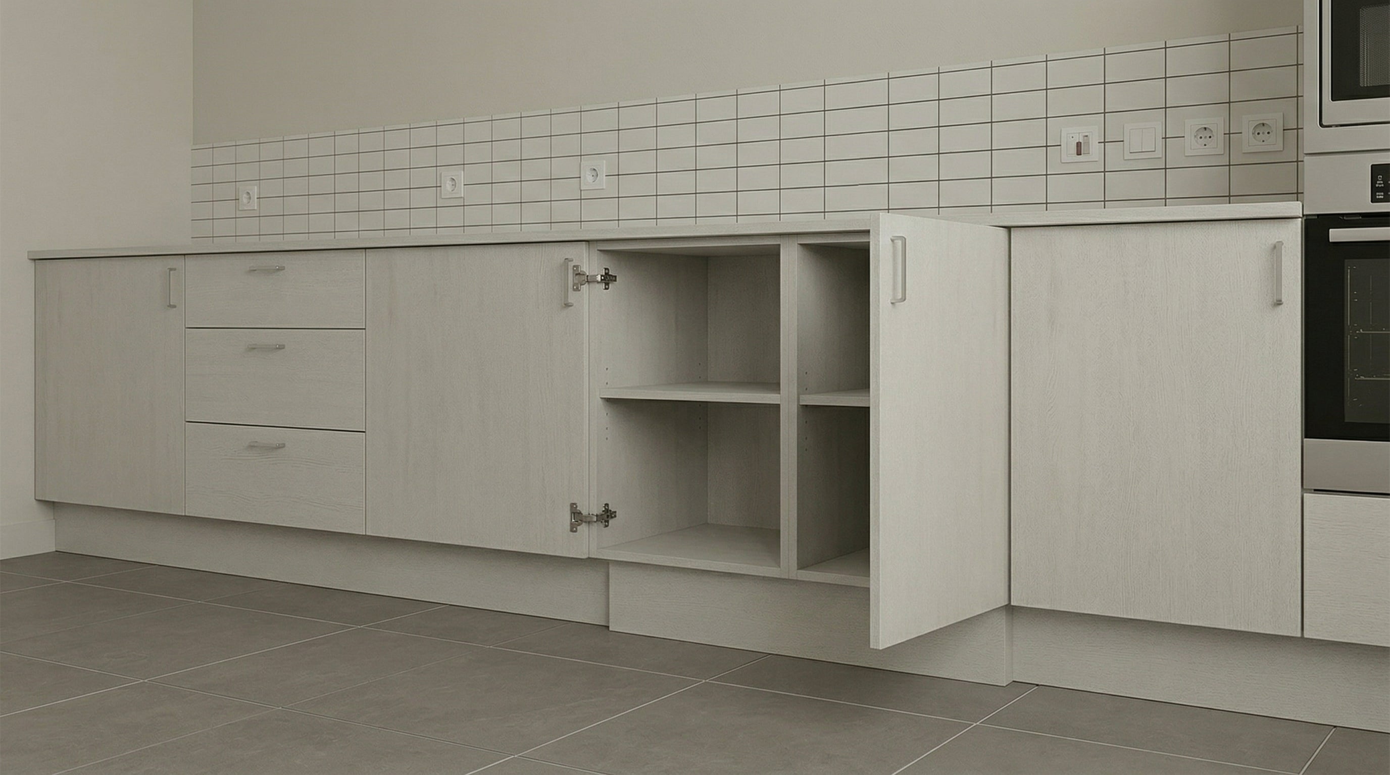 Frameless Cabinet