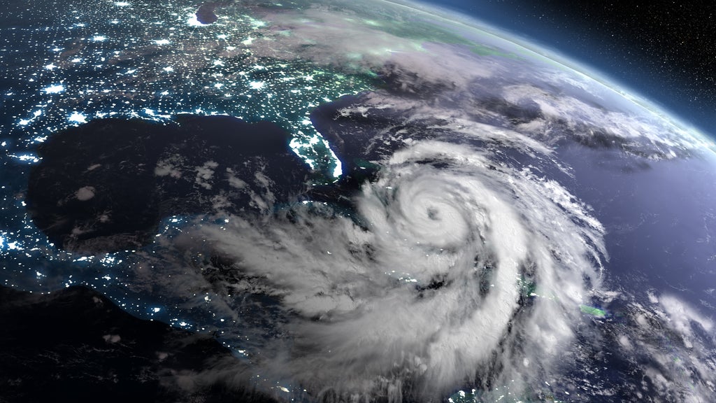 Stock image of tropical cyclone