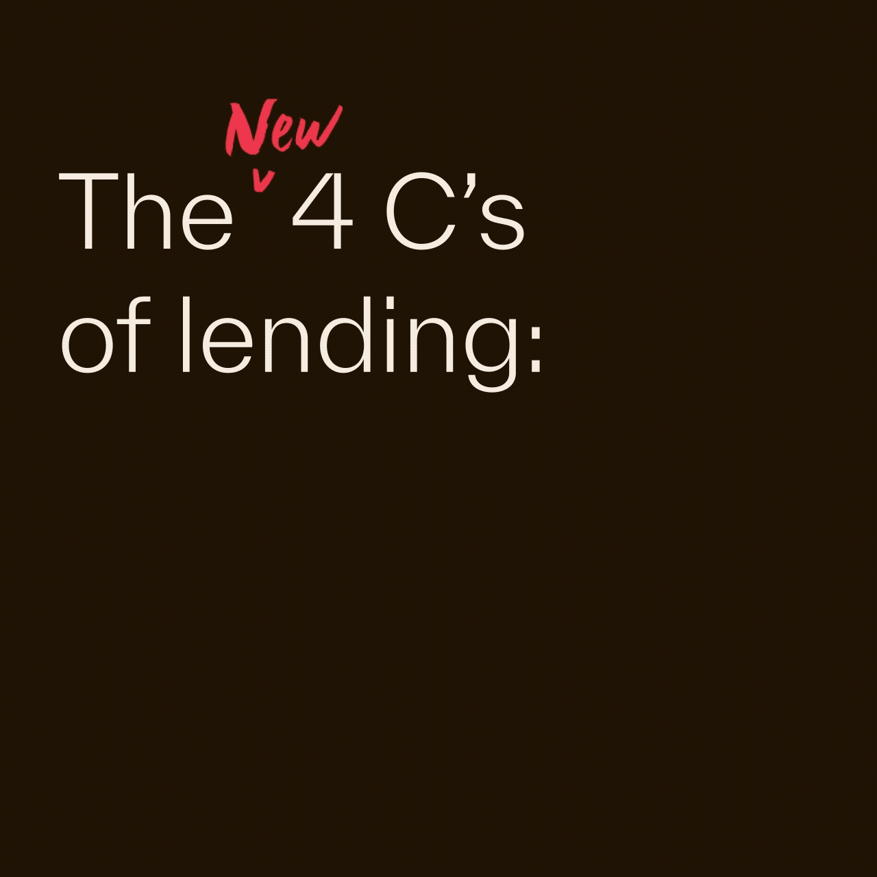 gif animation with text reading "the new 4 c's of lending: complete, connected, compliant, cotality. It also asks to connect with Cotality at MBA Annual.