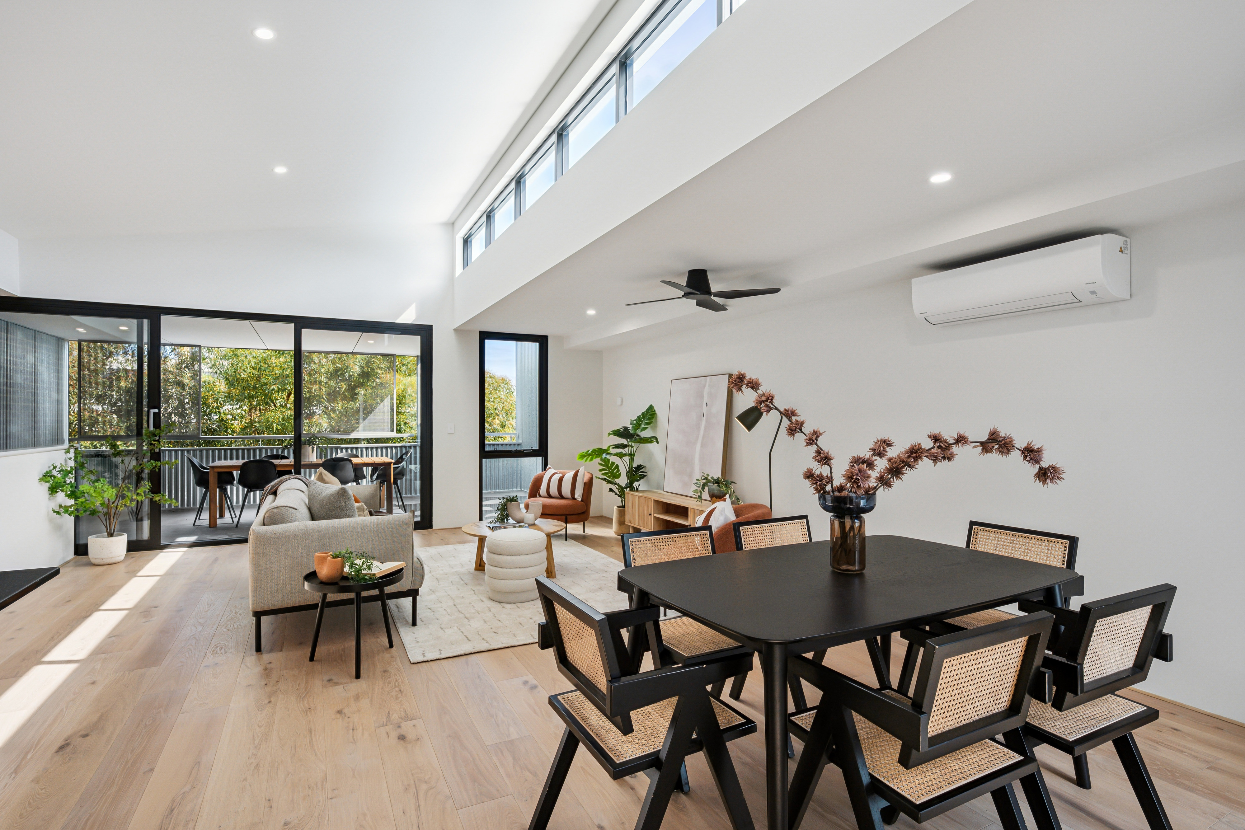 Interior of a home living room