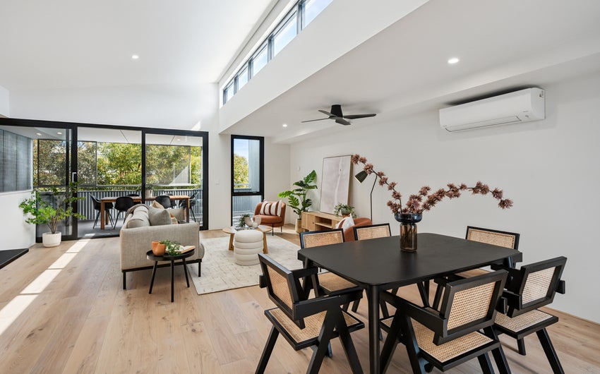 Interior of a home living room