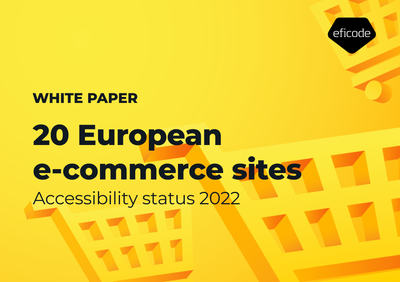 20 European eCommerce sites report EN