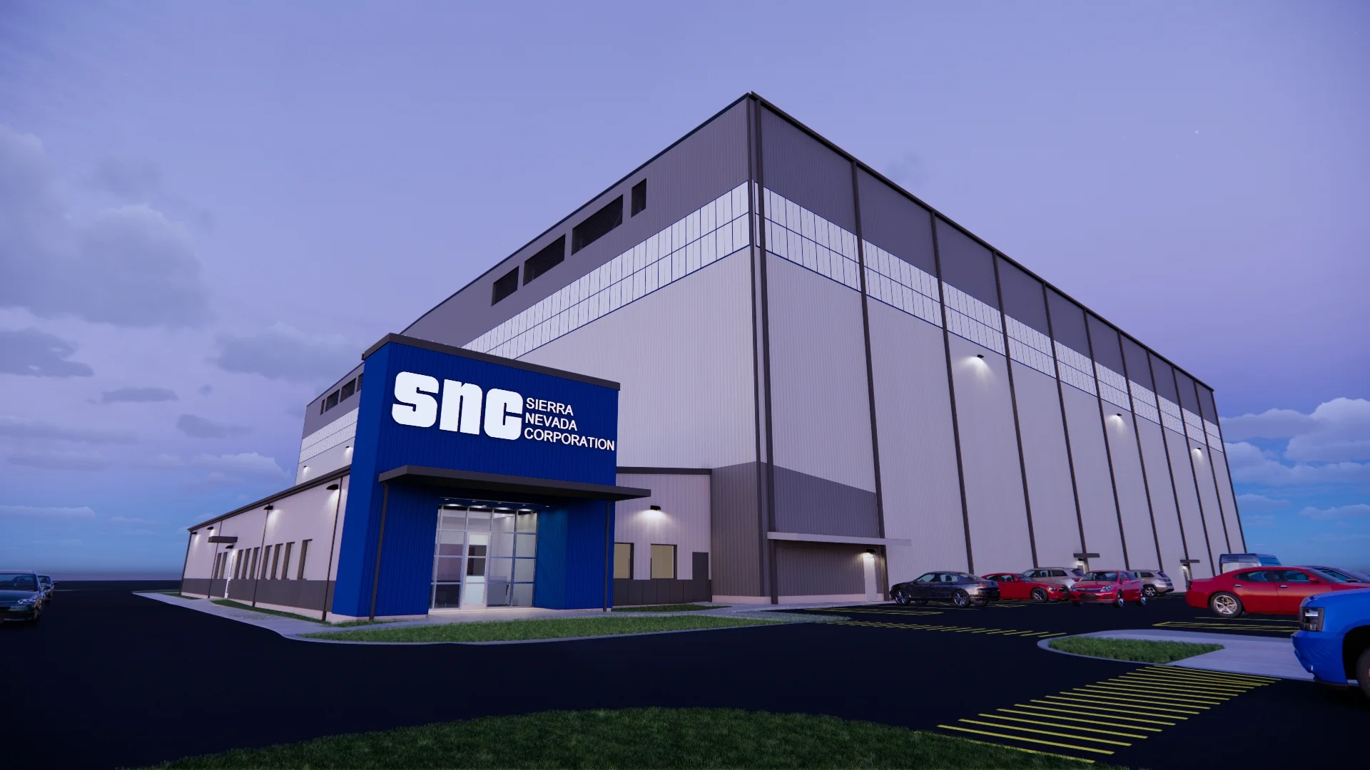 Sierra Nevada Corporation building rendering