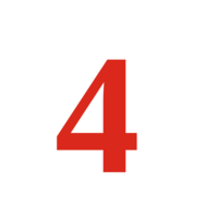 Image of a number 4, representing JobsOhio's Strategic Initiative #4: Innovation