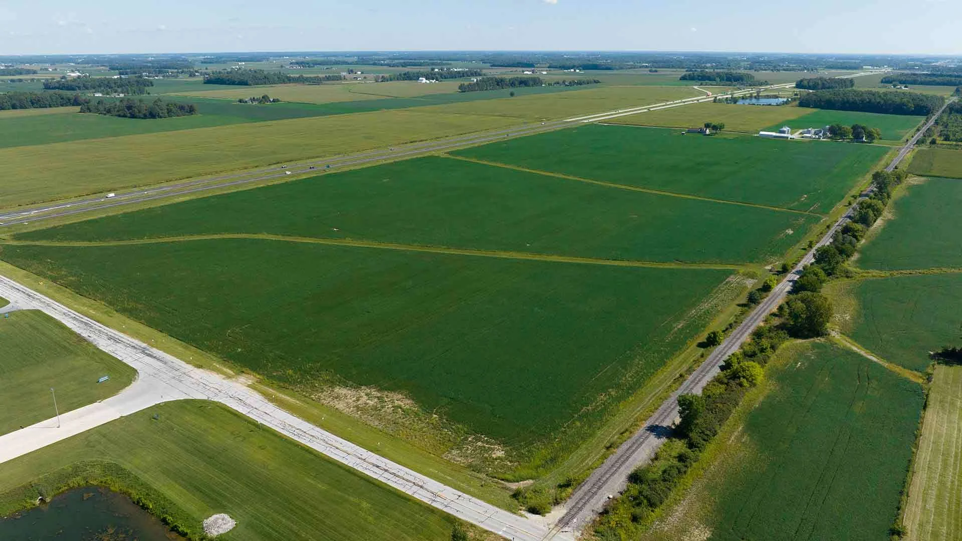 SiteOhio Growing Acres arial view