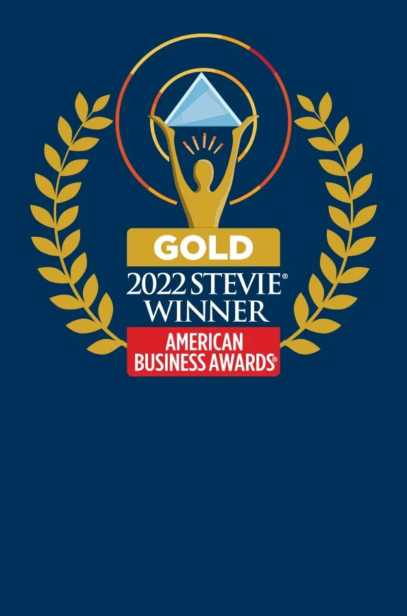 Gold 2022 Stevie Winner - American Business Awards badge
