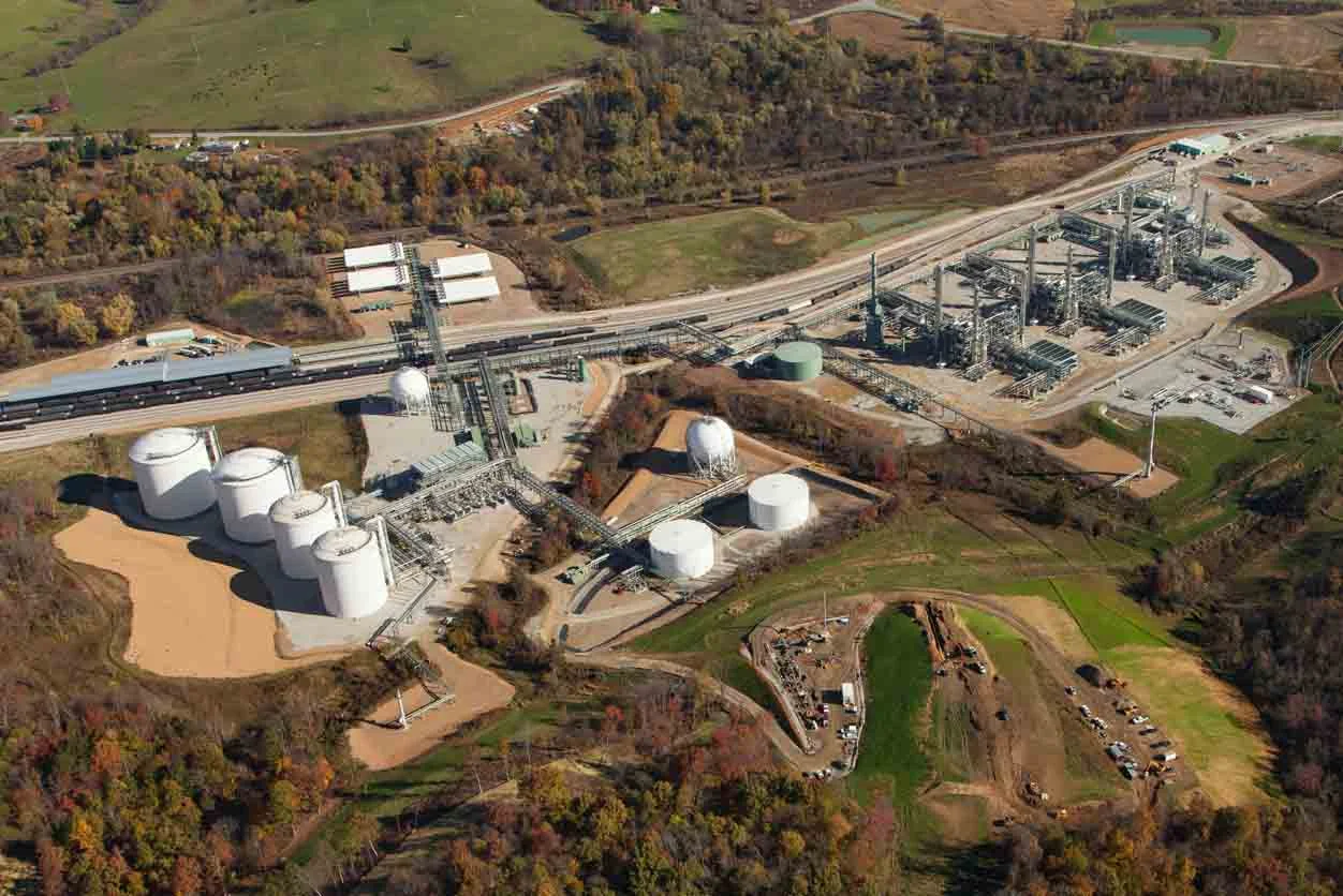 Energy Chemicals facility aerial view