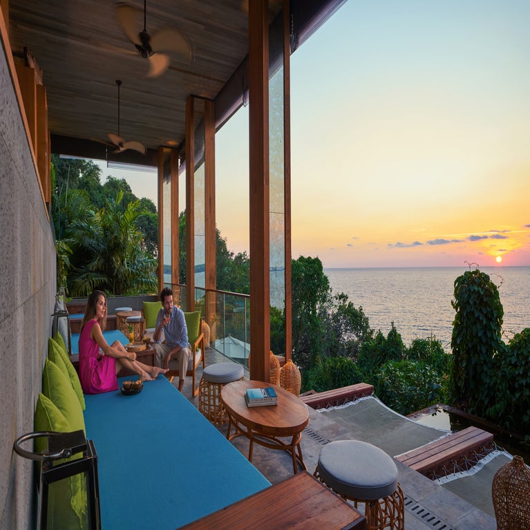 Bars in Sihanoukville | Sunset Bar at Six Senses Krabey Island