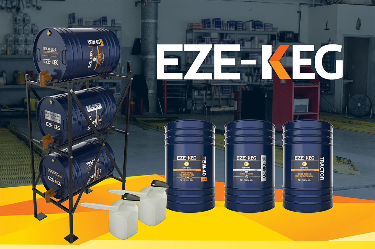 Revolutionizing Lubricant Storage and Dispensing The New KLONDIKE EZEKEG