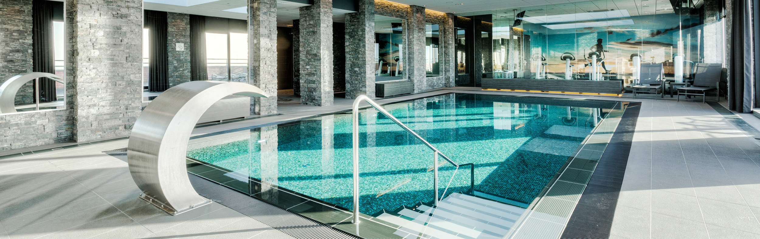 Wellness, swimming pool & fitness