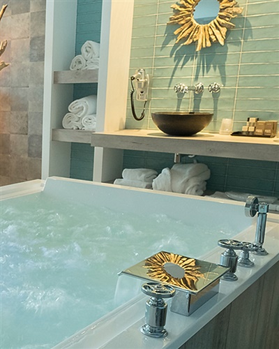 Hotels met bubbelbad