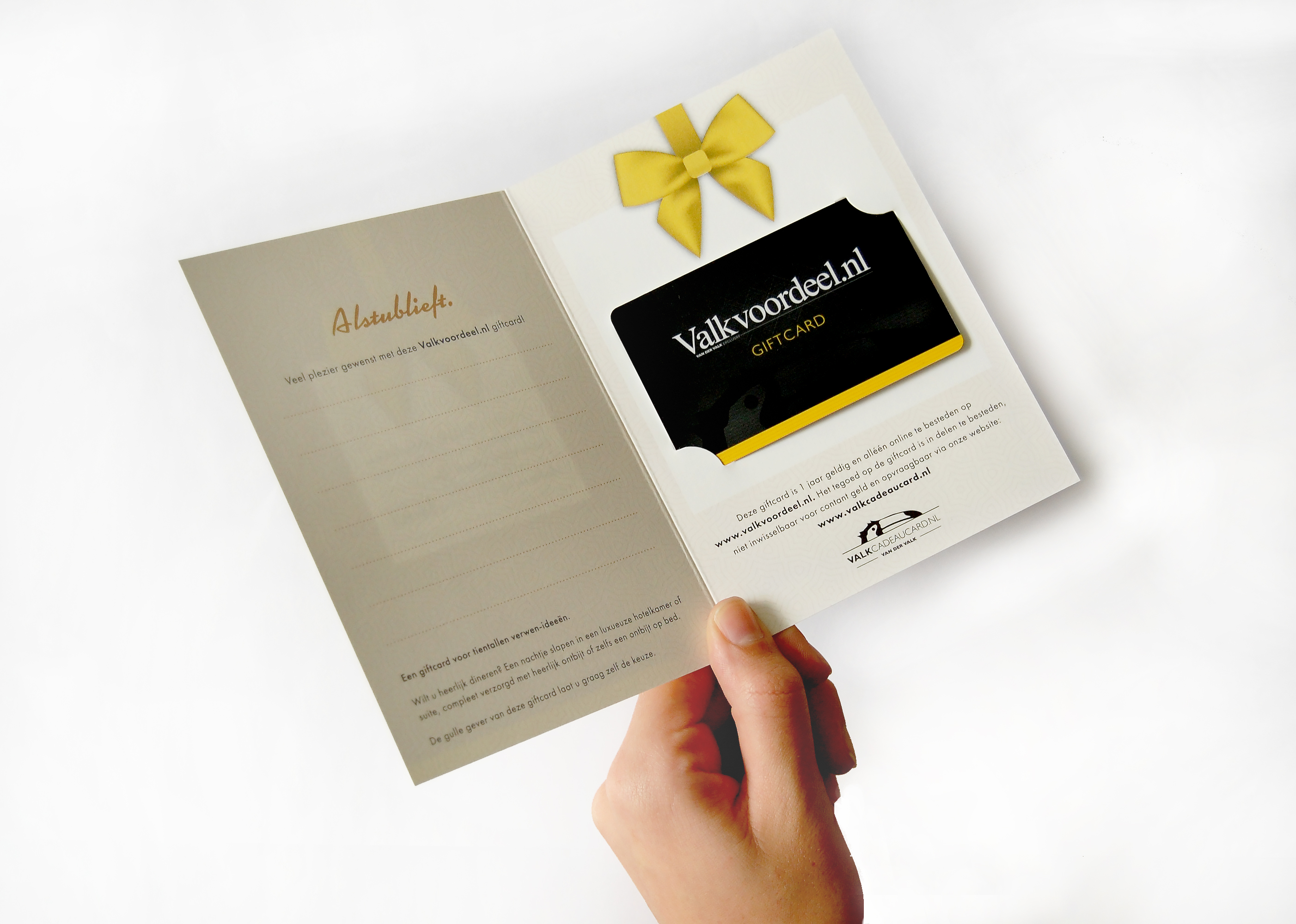 Producten Valk Cadeaucard - Van Der Valk Cadeaucard